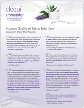 Document: Elequil Aromatabs in the Long Term Care Setting